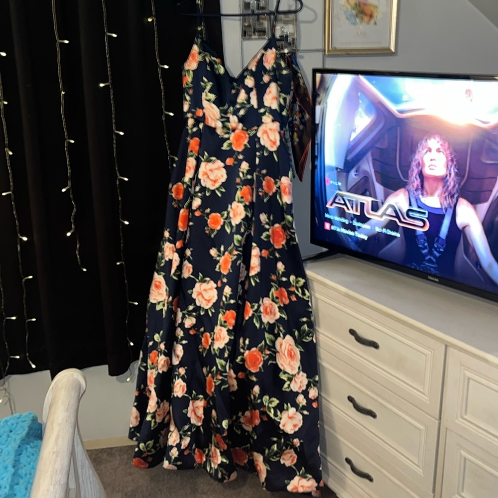 Floral Prom Dress Size 15/16